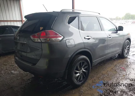 2015 Nissan Rogue Sl из США, поврежденный, VIN 5N1AT2MV6FC797791